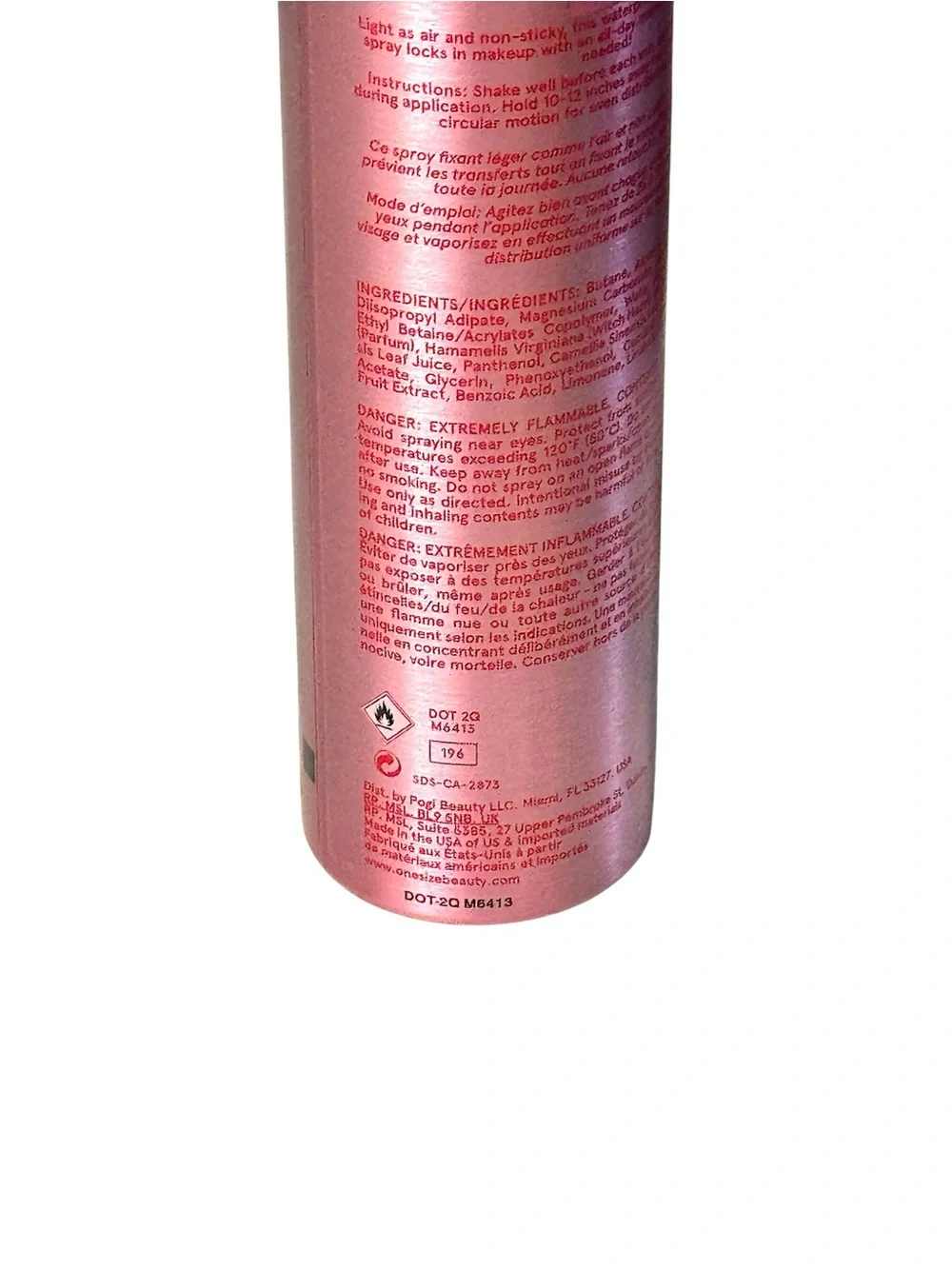 One/Size On 'Til Dawn Mattifying Waterproof Setting Spray Sealed NWT $34 3.4oz